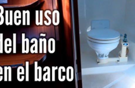 Correcto uso del baño del barco - club de navegación club nautico alquiler de embarcaciones